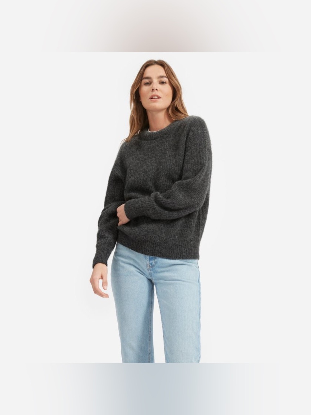 Everlane Oversized Alpaca Crew XL